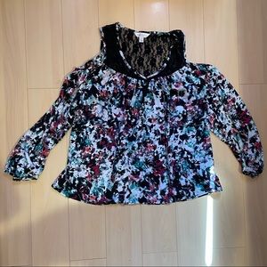 Macys Cold shoulder blouse